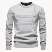 Strickpullover Herren Gestreift Kariert