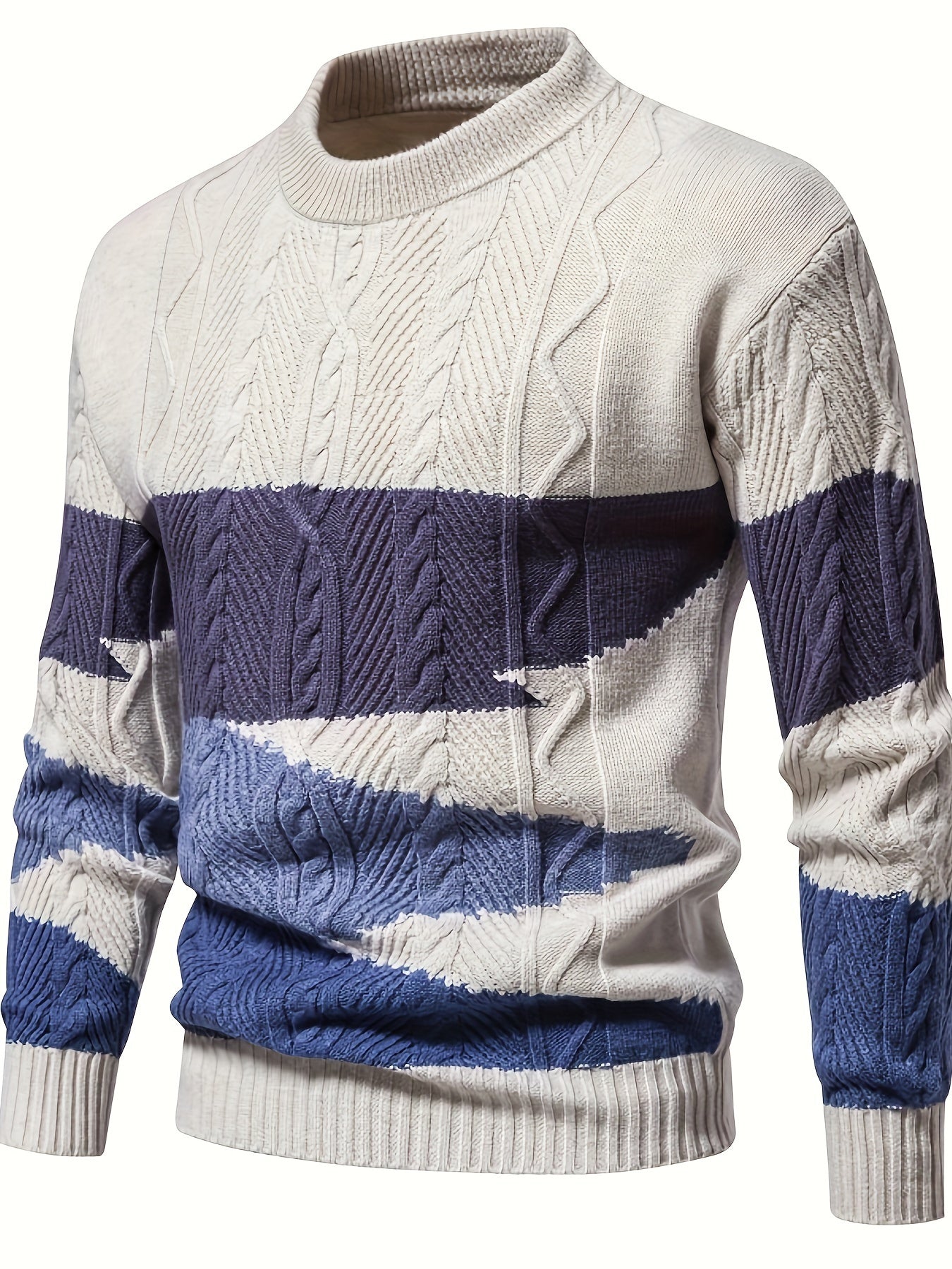 Bequemer Vintage Strickpullover